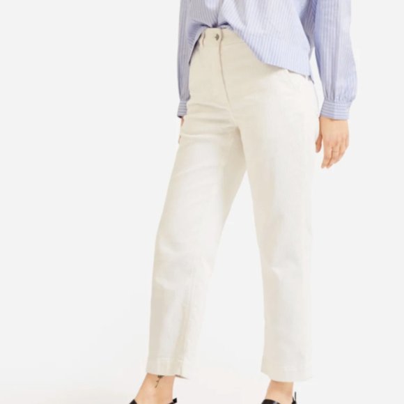 Everlane Pants - Corduroy Straight Leg Crop Pant